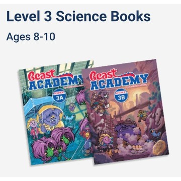 【查德書境】2026 Beast Academy Science怪獸學院 科學 獨家 高品版 漫畫教材 啟蒙STEM