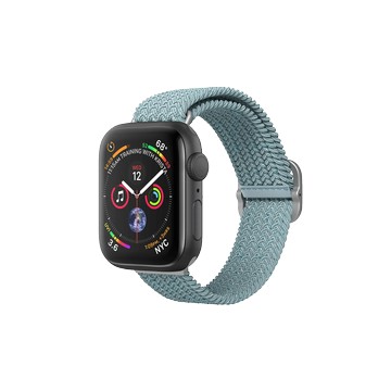 Apple Watch Series 5 (44mm) Apple Watch 專用編織錶帶 湖水藍