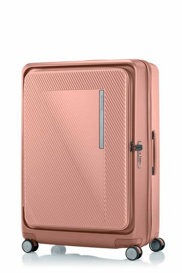 【SAMSONITE】限時85折★ZIPPRIX FT 上掀前開28吋 可擴充四輪行李箱(泰奶色)