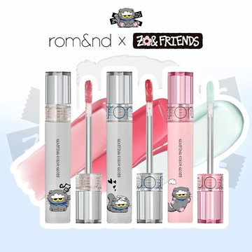[快速出貨]【Romand / rom&nd】rom&nd × ZO&FRIENDS 天使光糖漿唇蜜(含貼紙) 4g ZOA