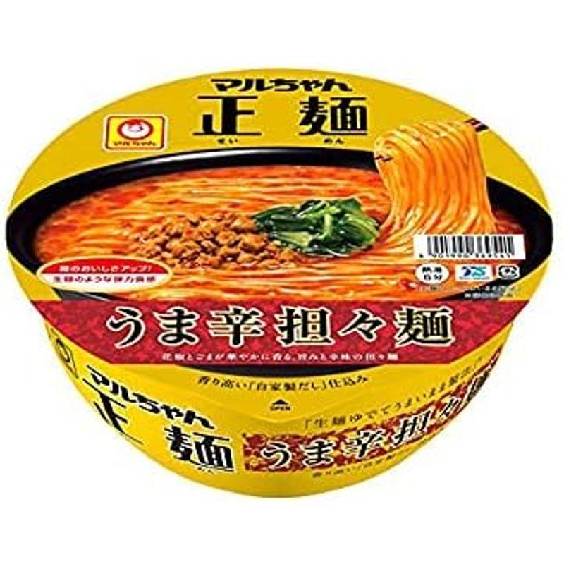 東洋水産 マルちゃん正麺 カップ うま辛担々麺 126g×12個