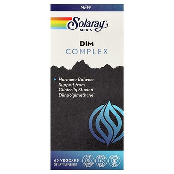 Solaray, 男士專用 DIM 複合物，60 粒素食膠囊