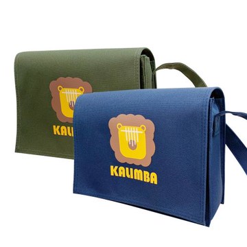 【音樂城市】拇指琴-卡林巴-文青懷舊書包 背包 側背包 拇指琴袋