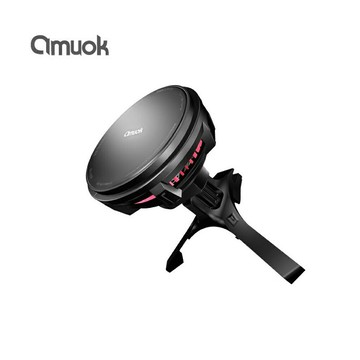 AMUOK冰芯磁吸-15W無線充車載支架