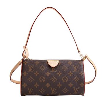 LV Louis Vuitton路易威登Pochette Tirette 兩用包-福利品(棕色)