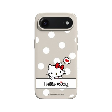 iPhone Air SolidX 貝殼灰 - 三麗鷗-Hello Kitty - 普普風圓點