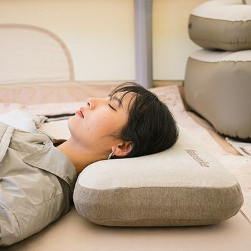 Naturehike 馨悅記憶棉舒適睡枕 夏日沙 ZT002