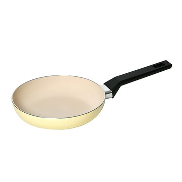 樂扣樂扣陶瓷不沾IH平煎鍋-春日黃-28cm