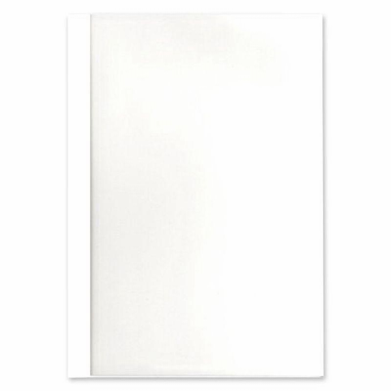 とじ太くん専用カバークリアホワイトA4タテ1.5mm - 5
