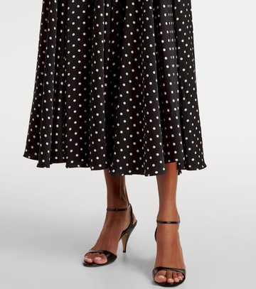 Polo Ralph Lauren Polka-dot midi dress