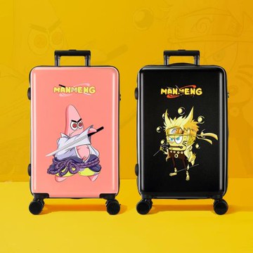 卡通鋁框行李箱男個性學生拉桿箱潮24寸旅行箱20寸小型密碼箱子女