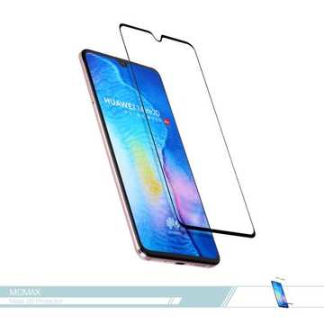 MOMAX摩米士 Huawei Mate 20 Glass Pro+ 0.3mm 曲面玻璃保護貼 (PZHWM20F1D)