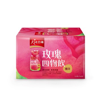 (即期品)【桂格官方直營】天地合補-精淬玫瑰四物飲 (120ml×6入)（效期20260407）