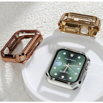apple watch 保護殼 apple watch 錶帶 8 7 6 5 4 SE 蘋果手錶錶帶 鎧甲保護殼