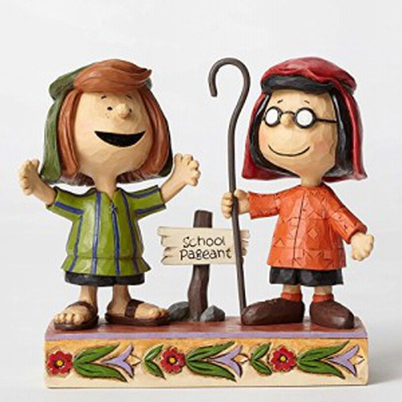 Enesco エネスコ マーシー ペパーミントパティ スヌーピー Marcie And Peppermint Patty Pageant P 通販 Lineポイント最大1 0 Get Lineショッピング