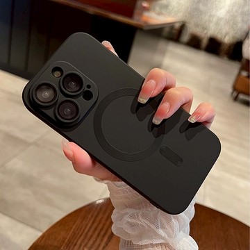 Magsafe磁吸手機殼 適用於iphone 11 12 13 14 15 16 17 Pro max 防摔防汗保護殼