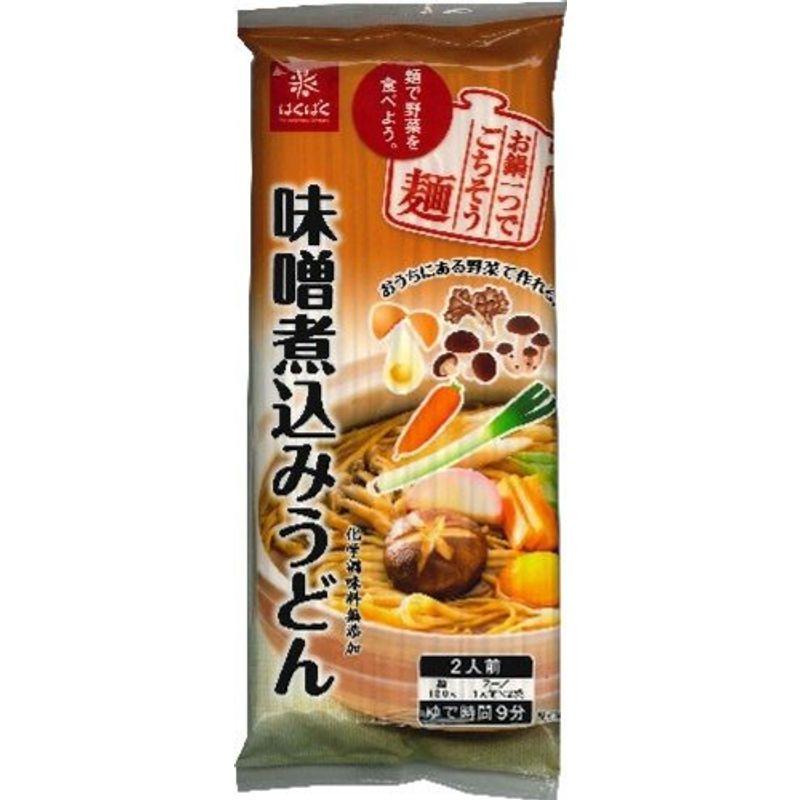 はくばく 味噌煮込みうどん 280g×10袋