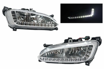 大禾自動車 副廠 霧燈 LED 日行燈 單邊價 適用 現代 山土匪 SANTA FE 14-17
