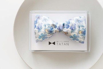 TATAN 三色堇領結 藍色