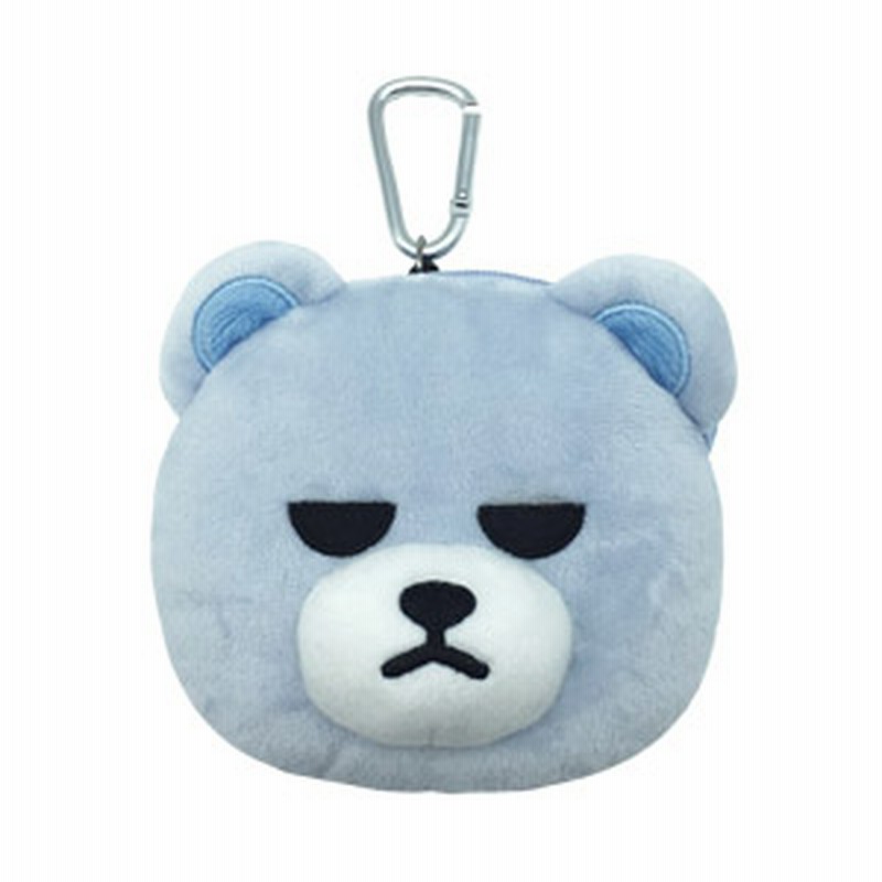 韓国スターグッズ Yg Bear Krunk Ygベア クランク フェイス カードケース キーチェーン Yggd8 通販 Lineポイント最大1 0 Get Lineショッピング