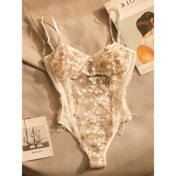 歐美性感辣妹吊帶背心女內搭外穿夏季蝴蝶結綁帶勒陰緊身連體上衣