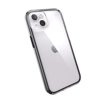 Speck iPhone 13 (6.1吋) Presidio Perfect-Clear Geo 透明防摔殼-黑框