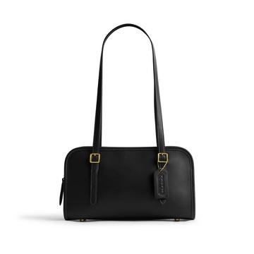 精選★COACH Swing zip25 純色 拉鍊開合卡 中號腋下手提單肩包 CM565(預購)~【購物節優惠★菲尼斯 國際精品↘3折起】