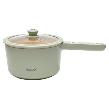 HERAN 禾聯 單柄美食鍋 34.5 x 12.2 x 18.5cm 1.5L  34.5cm  淺綠色  1盒