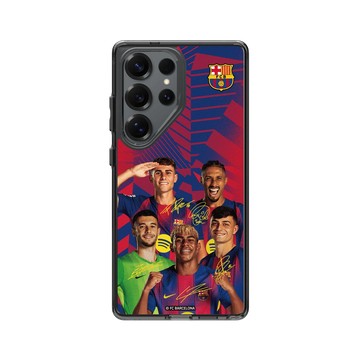 Galaxy S25 Ultra Clear 酷墨灰 - FC Barcelona - Squad Energy