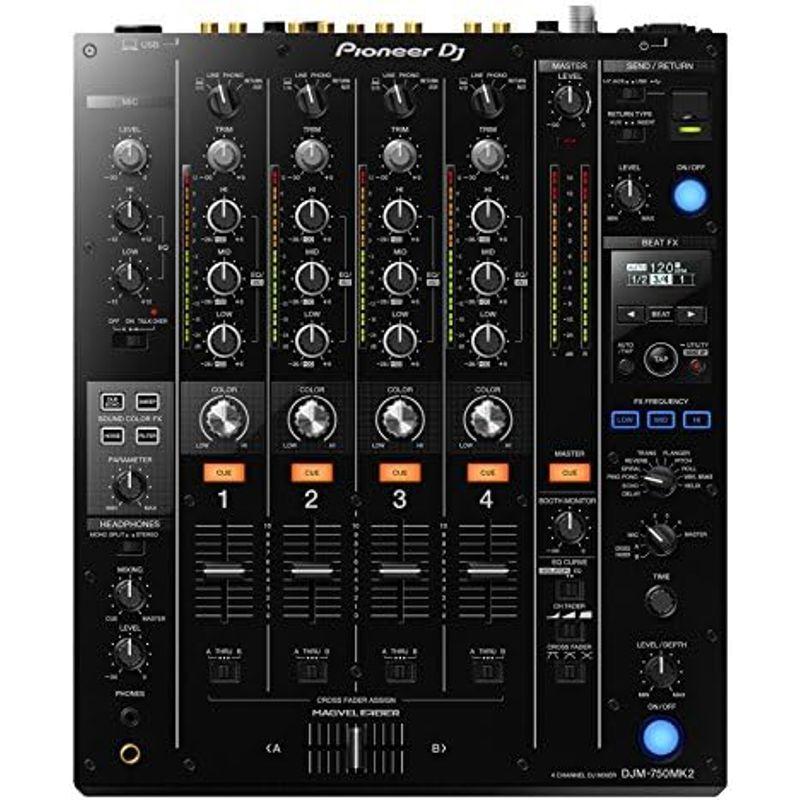 Pioneer DJ 4チャンネルDJミキサー DJM-750MK2