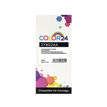 Color24 for HP 黑色 3YM22AA (NO.915XL) 高容環保墨水匣 / 適用 HP OfficeJet Pro 8020 / 8025