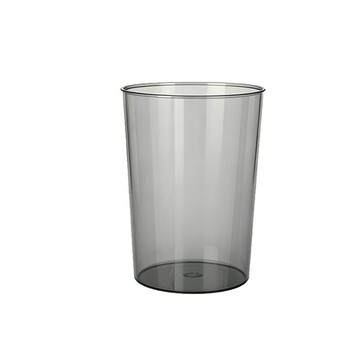 茉家 透明大容量圓形垃圾桶 中號 2入