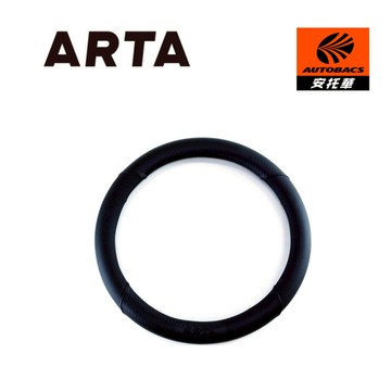【安托華推薦】ARTA碳纖紋方向盤套S-黑