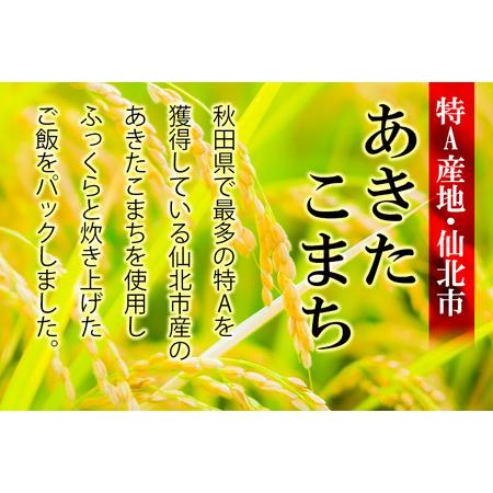 ふるさと納税 米 白米 パックご飯 200g×24個 《特A産地》秋田県 仙北市産 あきたこまち パックごはん 秋田県仙北市