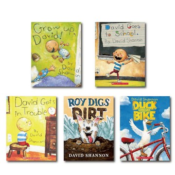 【精選組合】David Shannon套書 {共5本} / Scholastic出版社旗艦店