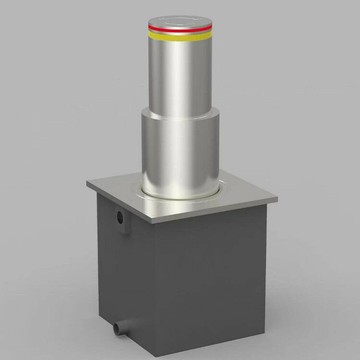 免運  全自動電動升降學校防撞地樁半自動路障不鏽鋼伸縮液壓路樁遙控W5221