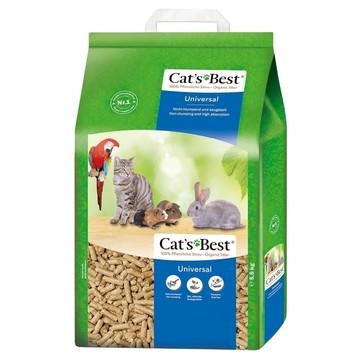 Cat's Best 藍標粗顆粒崩解型木屑砂  無香  5.5kg  1袋