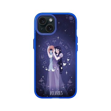 iPhone 15 Clear 激光藍 - Ludmilacerafoce - 水瓶座