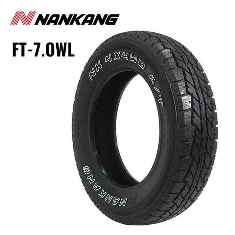 送料無料 ナンカン サマータイヤ 【4本セット 新品】 NANKANG FT-7.OWL FT-7.OWL 215/75R15 6PR 100/97S  | LINEブランドカタログ