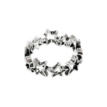 [韓國] 星辰環繞戒指 / 2色 / Star Circle Ring