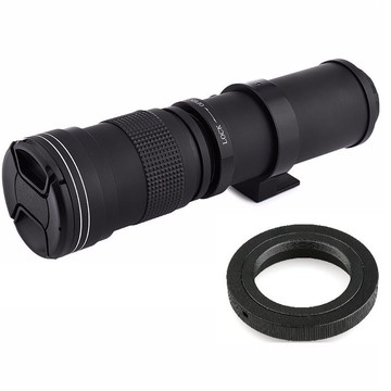 420-800mmF8.3國產手動長焦鏡頭變焦望遠單反專用探月拍鳥攝影【Snowbelle優選】