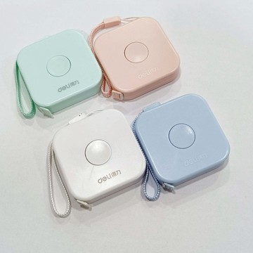 【Deli得力】自動捲尺 伸縮捲尺 皮尺 縫紉尺 (1入/包) (中國製) 【佰昇國際 Baisheng】