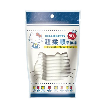 [寶富華]Hello Kitty超柔順牙線棒50支