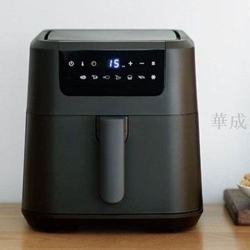 空氣炸鍋家用新款無油電炸鍋小烤箱一件式機智能大容量多功能 巖黑 AMFR