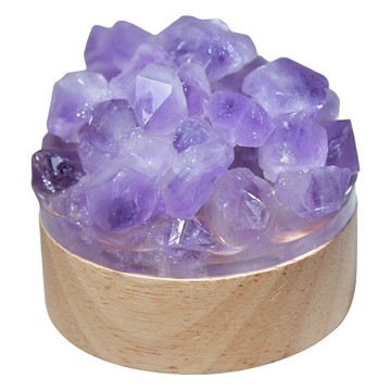 命運好好玩 紫水晶簇貴人燈 8110804  1個  紫色