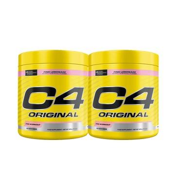 LAC Cellucor C4運前肌酸粉末-粉紅檸檬口味(408克/罐)x2入組 (精胺酸/重訓黑魔法/新品上市)