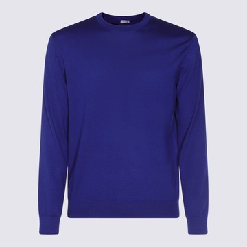 Malo Blue Wool Knitwear