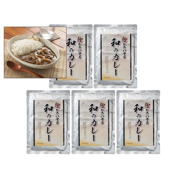 鰹がきいてる和のカレー 5食 鰹がきいてる和のカレー180g×5 レトルト DS-25 内祝い お祝い 返礼品 贈答 進物 ギフトプレゼント 税率8％