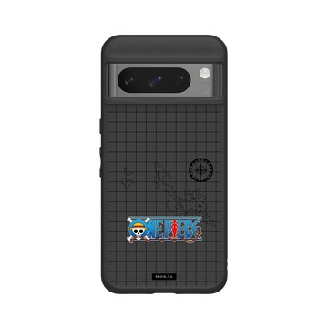 Pixel 8 Pro SolidSuit 黑 - 航海王 One Piece - 標誌系列-航海圖