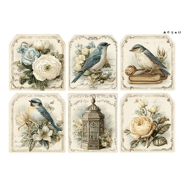 【10月新作】20-103-0218 裁切紙・拼貼素材